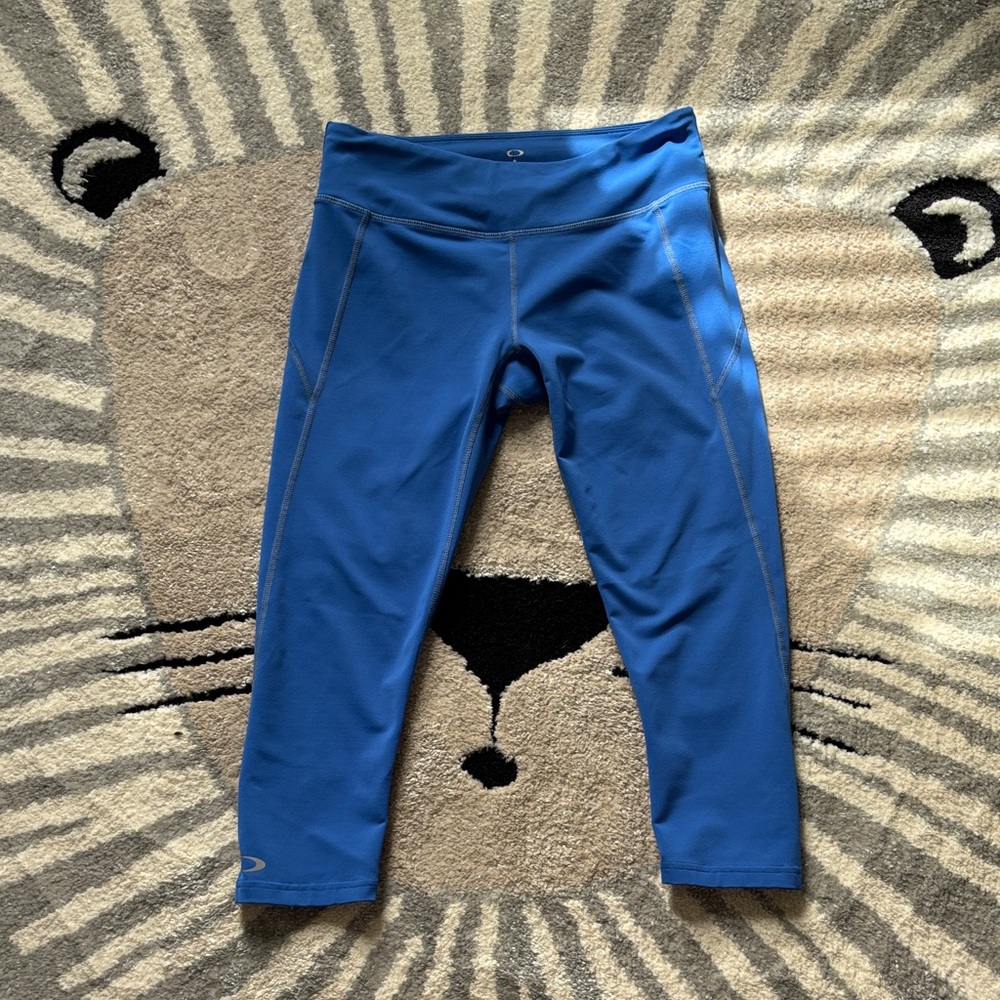 Oakley Blue cropped Leggings
